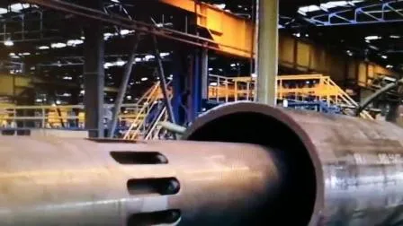 API Gas Line SSAW/LSAW Tubular Pile/Ms Mild Casing Carbon Steel Pipe mit verzinkter Beschichtung/Polyethylen für den Bau