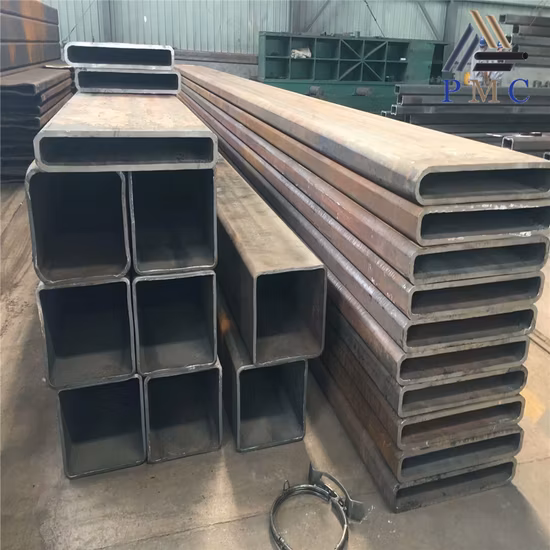 Quadratisches Stahlrohr 100 mm * 100 mm Fabrik Großhandel Quadratisches Hohlprofil für Gewächshaus