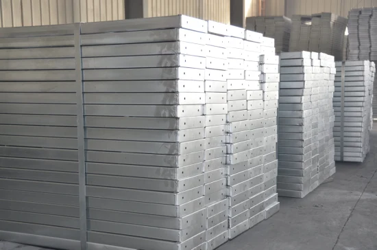 Perforierte Stahl-Metallplanken-Terrassenbrett-Baugerüst-Metallstahlplanke für den Bau