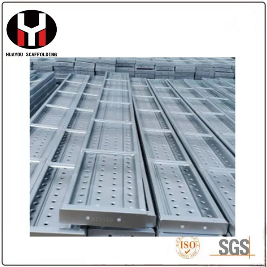 Baumaterial-Stahlbrett-Metallplanken-Baugerüst-Planken-Metallplattform-Gerüst für Bauplattform